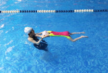 Lớp học bơi tại Bể bơi Fafilm 3